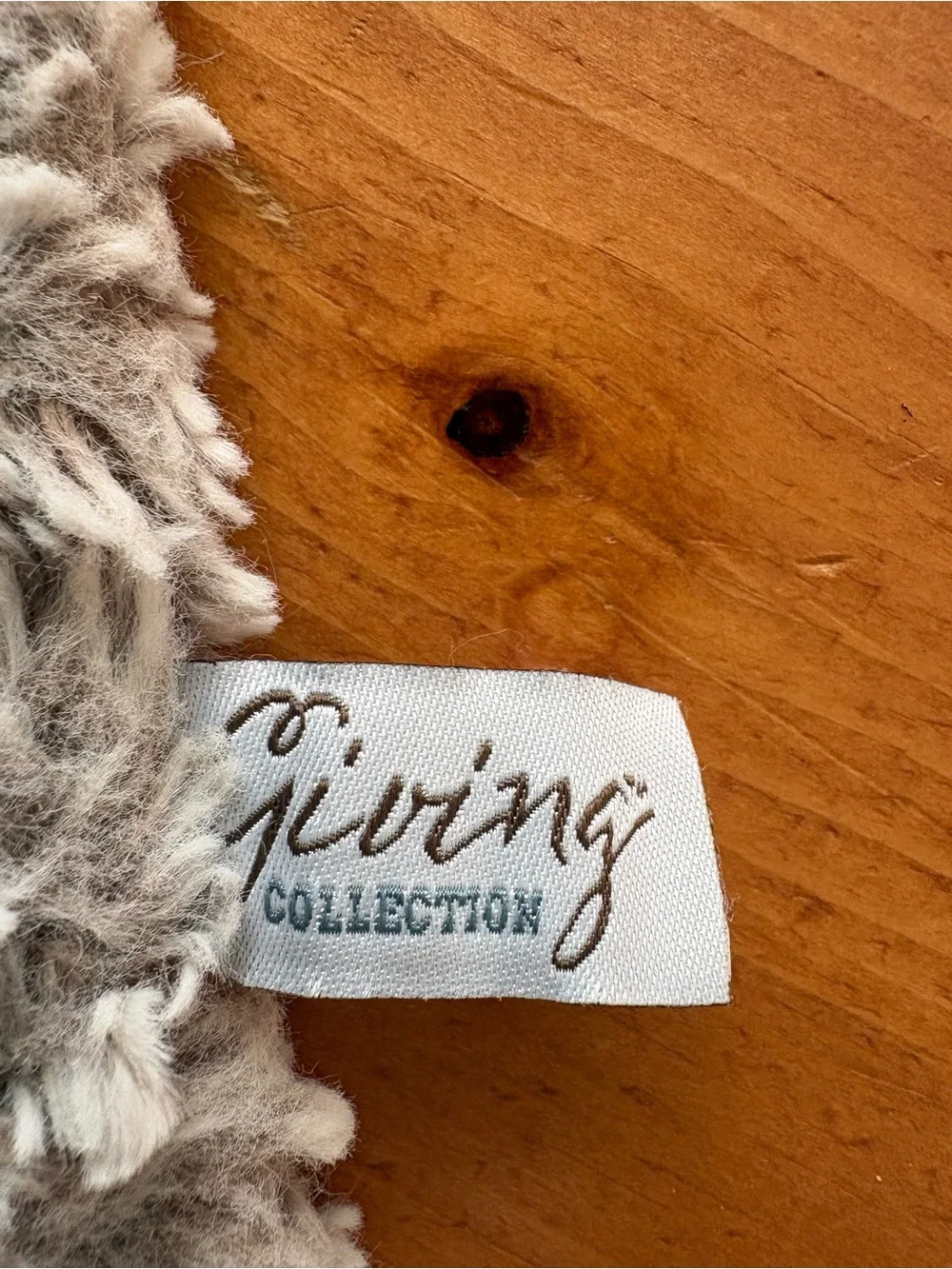Demdaco Giving Collection Bear Rattle Blankie, Brand New
